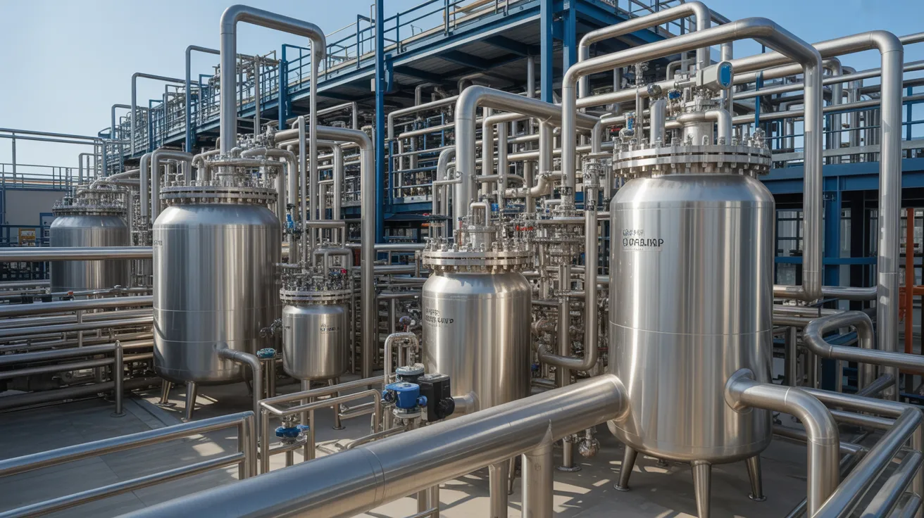 Speciality chemical plant processing infrastructure